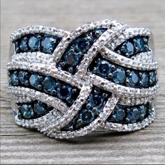Jewelry - New Luxury 925 Silver Sapphire Ring